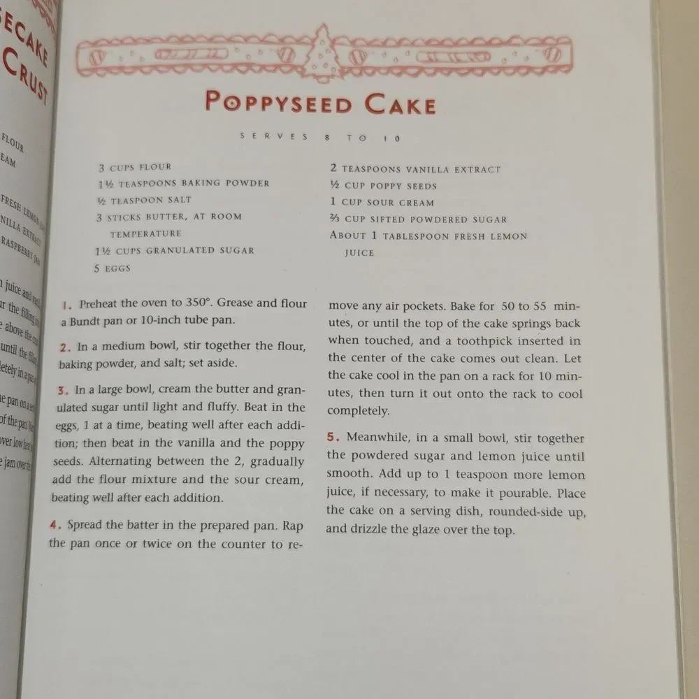 Christmas is Cookies and Gingerbread and Spice Cake and Fudge and More Cookbook
